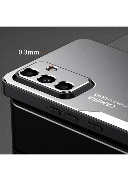 Samsung Galaxy A15 5g Kılıf Alüminyum Alaşım + Tpu + Pc Telefon Arka Kapağı-Altın (Yurt Dışından) fiyatları