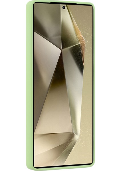 Samsung Galaxy S25 Ultra Kılıf Tpu Arka Yumuşak Çizilmez Fiber Astar Telefon Kılıfı-Matcha Yeşili (Yurt Dışından) fırsatları