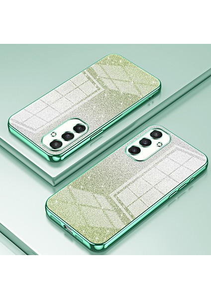 Samsung Galaxy S24 Için Hassas Kesim Cep Telefonu Kılıfı Degrade Parıltılı Tpu Kapak-Yeşil (Yurt Dışından) indirimleri
