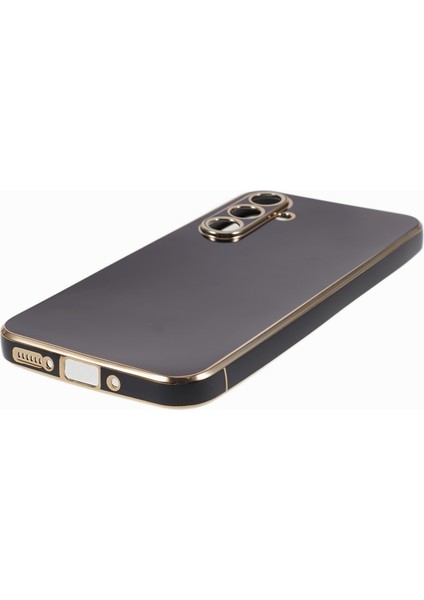 Samsung Galaxy A16 4g/5g Kılıf Tpu Slim Fit Darbeye Dayanıklı Telefon Kılıfı 6d Elektrokaplama-Siyah (Yurt Dışından) modelleri