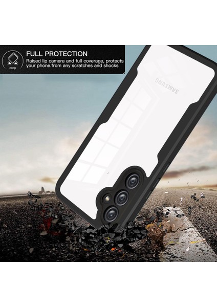 Samsung Galaxy A54 5g Şeffaf Akrilik+Tpu Telefon Kılıfı Kamera Lens Koruma Telefon Kılıfı Pet Ekran Filmi-Kırmızı (Yurt Dışından) fiyatları