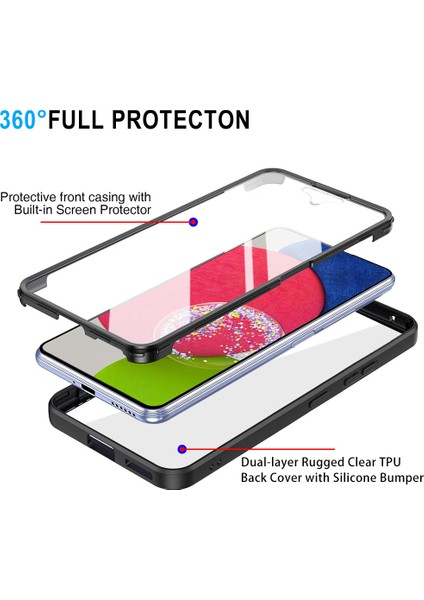 Samsung Galaxy A54 5g Şeffaf Akrilik+Tpu Telefon Kılıfı Kamera Lens Koruma Telefon Kılıfı Pet Ekran Filmi Ile-Siyah (Yurt Dışından) indirimleri