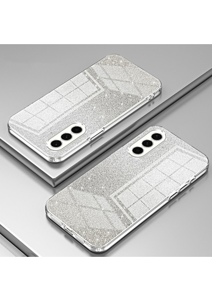 Samsung Galaxy A36 5g Kılıf Galvanik Degrade Parıltılı Tpu Telefon Kılıfı-Şeffaf (Yurt Dışından) indirimleri