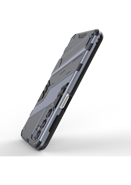 Samsung Galaxy F34 5G/M34 5g Düşmeye Karşı Dayanıklı Telefon Kılıfı Pc+Tpu Arka Kapak ve Ayaklık-Gri (Yurt Dışından) fırsatları