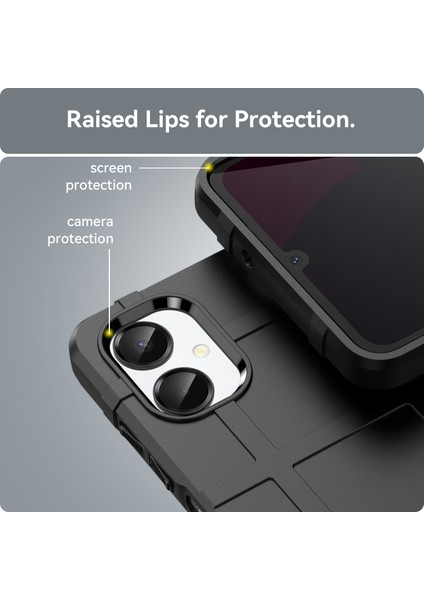 Samsung Galaxy A06 5g Kılıf Izgara Tasarım Yumuşak Tpu Çizilmeye Dayanıklı Telefon Kılıfı-Siyah (Yurt Dışından) indirimleri