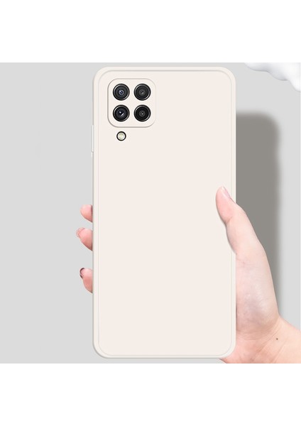 Samsung Galaxy A22 4g (Ab Sürümü) Için Cep Telefonu Arka Kapağı, Mikrofiber Astarlı Düz ​​kenarlı Ka Esnek Tpu Telefon Kılıfı-Koyu Mavi (Yurt Dışından) indirimleri