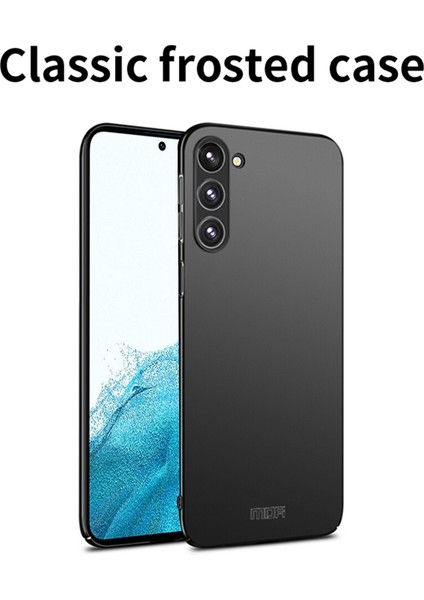 Mofı Jk Pc ​​serisi-1 Samsung Galaxy S23+İNCE Mat Akıllı Telefon Kılıfı Sert Pc Aşınmaya Dayanıklı Cep Telefonu Kılıfı Kayışlı-Siyah (Yurt Dışından) modelleri