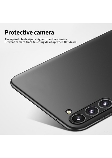 Mofı Jk Pc ​​serisi-1 Samsung Galaxy S23+İNCE Mat Akıllı Telefon Kılıfı Sert Pc Aşınmaya Dayanıklı Cep Telefonu Kılıfı Kayışlı-Siyah (Yurt Dışından) indirimleri