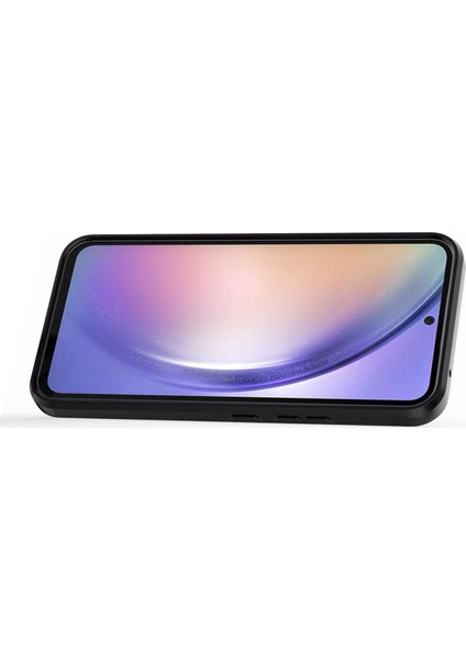 Samsung Galaxy A54 5g Pc+Tpu Telefon Kılıfı Için Arka Kabuk Kayar Lens Koruma Kılıfı Kickstand Ile-Yeşil (Yurt Dışından) indirimleri