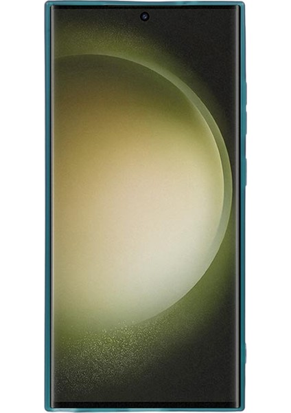 Dksm Serisi Samsung Galaxy S23 Ultra Kılıf Elektrokaplama Kamera Çerçevesi Tpu Telefon Kılıfı-Şeffaf Ordu Yeşili (Yurt Dışından) indirimleri