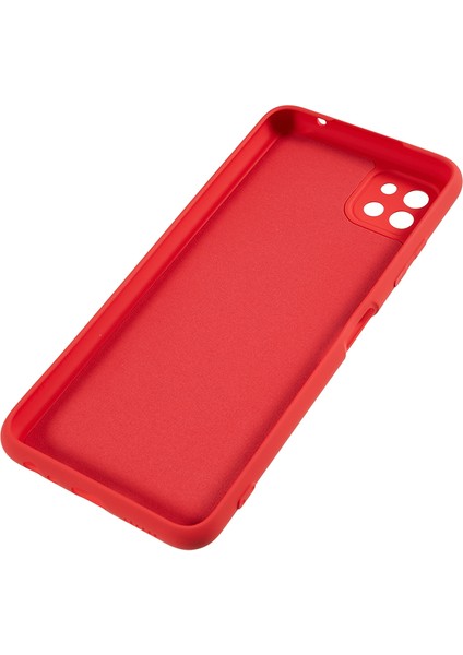 Samsung Galaxy A22 5g (Ab Sürümü)Fiber Astarlı Ka Tpu Kapak Düşmeye Dayanıklı Telefon Kılıfı-Kırmızı (Yurt Dışından) indirimleri