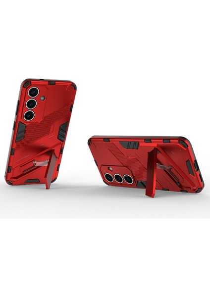 Samsung Galaxy A26 5g Kılıf Pc+Tpu Darbeye Dayanıklı Telefon Kılıfı Kickstand Ile-Kırmızı (Yurt Dışından) fiyatları