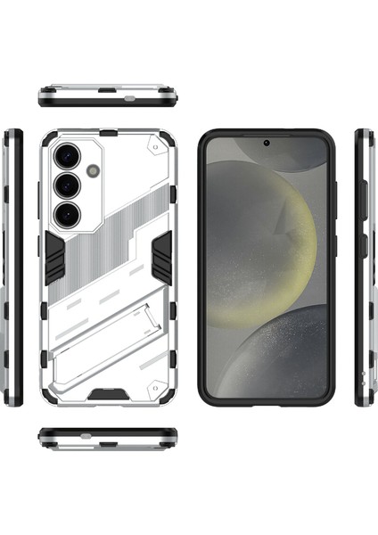 Samsung Galaxy A26 5g Kılıf Pc+Tpu Darbeye Dayanıklı Telefon Kılıfı Kickstand Ile-Beyaz (Yurt Dışından) fırsatları