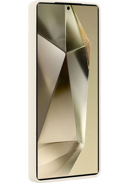 Samsung Galaxy S25 Ultra Kılıf Tpu Arka Yumuşak Çizilmez Fiber Astar Telefon Kılıfı-Beyaz (Yurt Dışından) fırsatları