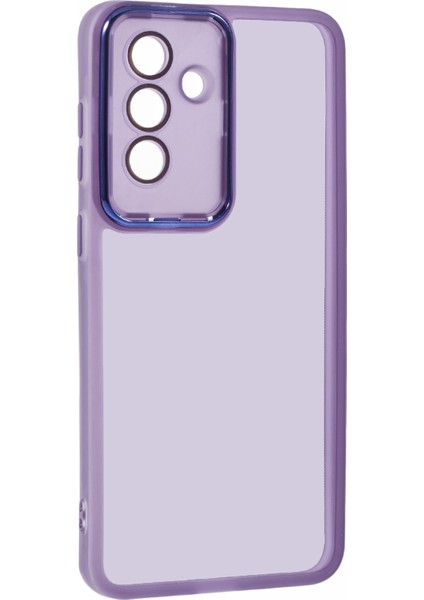 Samsung Galaxy A36 5g Kılıf Elektrokaplama Kamera Çerçevesi Tpu Telefon Kılıfı-Şeffaf Mor (Yurt Dışından) modelleri