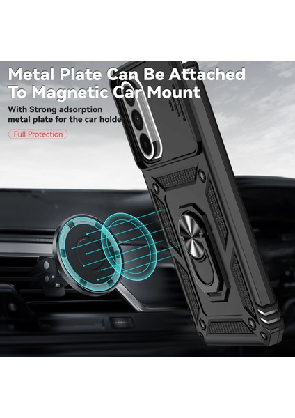 Samsung Galaxy A36 5G/A56 5g Kılıf Pc+Tpu Telefon Kılıfı Lens Korumalı Destekli-Siyah (Yurt Dışından) indirimleri