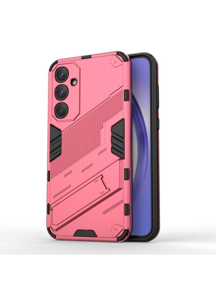 Samsung Galaxy A35 5g Kılıf Slim-Fit Tpu+Pc Telefon Kılıfı Görünmez Ayaklı-Gül (Yurt Dışından)