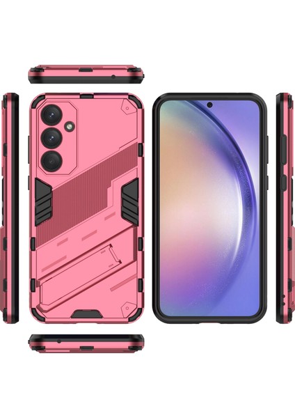 Samsung Galaxy A35 5g Kılıf Slim-Fit Tpu+Pc Telefon Kılıfı Görünmez Ayaklı-Gül (Yurt Dışından) fırsatları