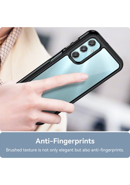 Samsung Galaxy A25 5g (Global) (161.0 x 76.5 x 8.3mm) Kılıf Tpu + Akrilik Darbeye Dayanıklı Akıllı Telefon Kılıfı - Siyah (Yurt Dışından) indirimleri