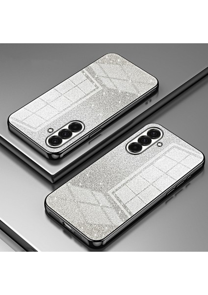 Samsung Galaxy A36 5g Kılıf Galvanik Degrade Parıltılı Tpu Telefon Kılıfı-Siyah (Yurt Dışından) indirimleri
