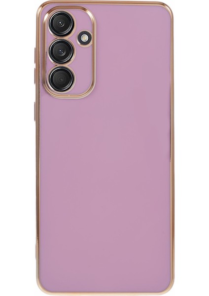 Samsung Galaxy A36 5g Kılıf Tpu Slim Fit Darbeye Dayanıklı Telefon Kılıfı 6d Elektrokaplama-Mor (Yurt Dışından)