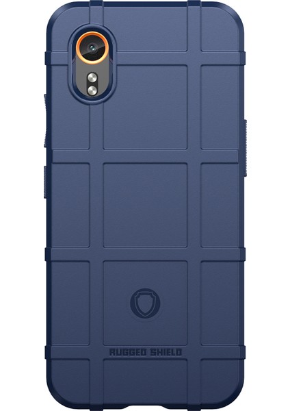 Samsung Galaxy Xcover7 Tpu Kılıf Kare Izgara Koruyucu Telefon Kılıfı-Mavi (Yurt Dışından) fiyatları