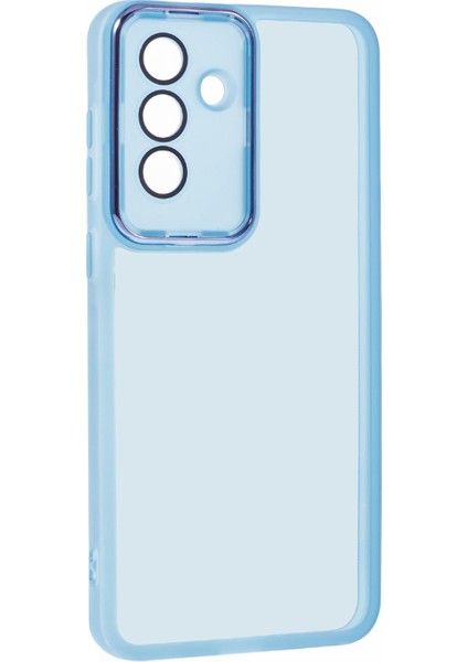 Samsung Galaxy A36 5g Kılıf Elektrokaplama Kamera Çerçevesi Tpu Telefon Kılıfı-Şeffaf Mavi (Yurt Dışından) modelleri