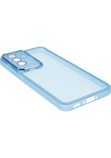 Samsung Galaxy A36 5g Kılıf Elektrokaplama Kamera Çerçevesi Tpu Telefon Kılıfı-Şeffaf Mavi (Yurt Dışından) fırsatları