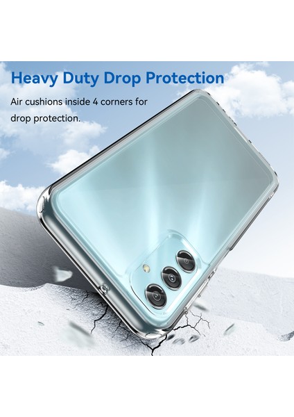 Samsung Galaxy A25 5g (Global) (161.0 x 76.5 x 8.3mm) Kılıf Tpu + Akrilik Darbeye Dayanıklı Akıllı Telefon Kılıfı - Şeffaf (Yurt Dışından) modelleri