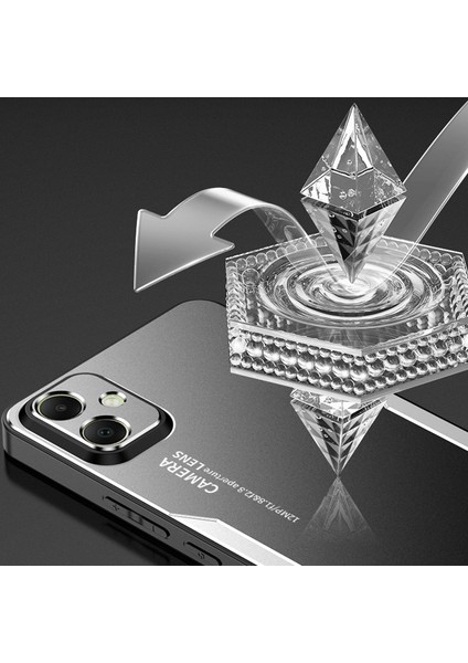 Samsung Galaxy A05 4g Çizilmez Kılıf Alüminyum Alaşım + Tpu + Pc Hibrit Telefon Kılıfı - Gümüş (Yurt Dışından) fırsatları