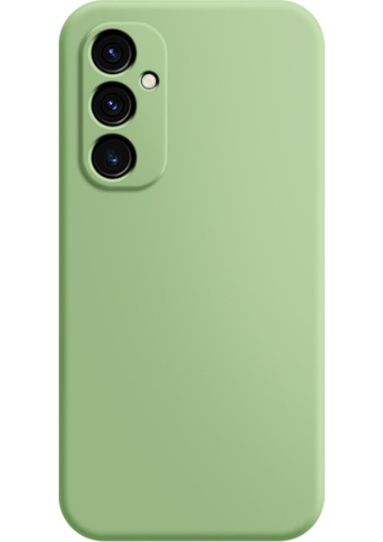 Samsung Galaxy A15 5g Düz Kenar Kılıf Esnek Tpu Ka Telefon Kılıfı-Yeşil (Yurt Dışından)