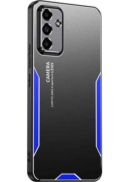 Samsung Galaxy A15 5g Kılıf Alüminyum Alaşım + Tpu + Pc Telefon Arka Kapağı-Mavi (Yurt Dışından)