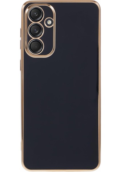 Samsung Galaxy A36 5g Kılıf Tpu Slim Fit Darbeye Dayanıklı Telefon Kılıfı 6d Elektrokaplama-Siyah (Yurt Dışından)