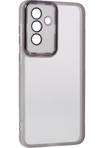 Samsung Galaxy A36 5g Kılıf Elektrokaplama Kamera Çerçevesi Tpu Telefon Kılıfı-Şeffaf Siyah (Yurt Dışından) modelleri