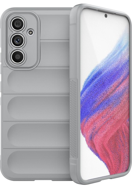 Samsung Galaxy A54 5g Sağlam Arka Düşmeye Dayanıklı Cep Telefonu Kılıfı Esnek Tpu Koruyucu Kapak-Açık Gri (Yurt Dışından)