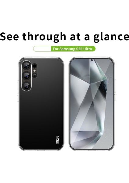 Mofı Samsung Galaxy S25 Ultra Kılıf Çizilmez Şeffaf Yumuşak Tpu Telefon Kılıfı (Yurt Dışından) modelleri