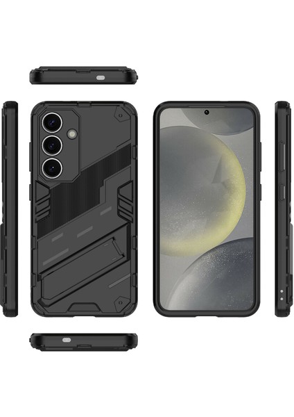 Samsung Galaxy A26 5g Kılıf Pc+Tpu Darbeye Dayanıklı Telefon Kılıfı Kickstand Ile-Siyah (Yurt Dışından) fırsatları