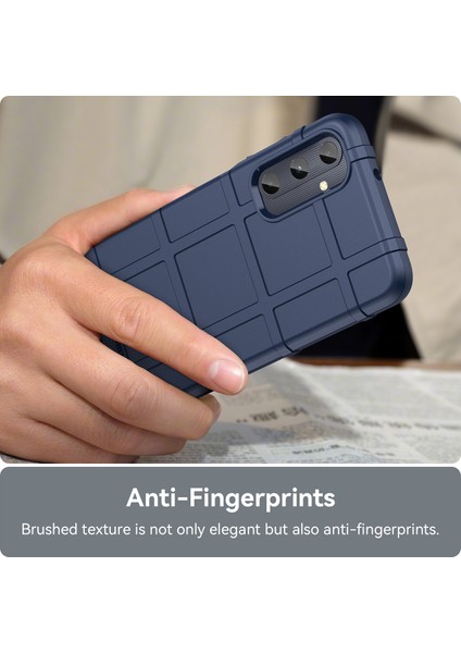 Samsung Galaxy A05S 4g Kılıf Tpu Cep Telefonu Kapağı Kare Izgara Doku Koruyucu-Mavi (Yurt Dışından) indirimleri