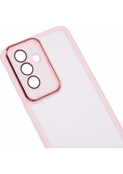 Samsung Galaxy A36 5g Kılıf Elektrokaplama Kamera Çerçevesi Tpu Telefon Kılıfı-Şeffaf Pembe (Yurt Dışından) indirimleri