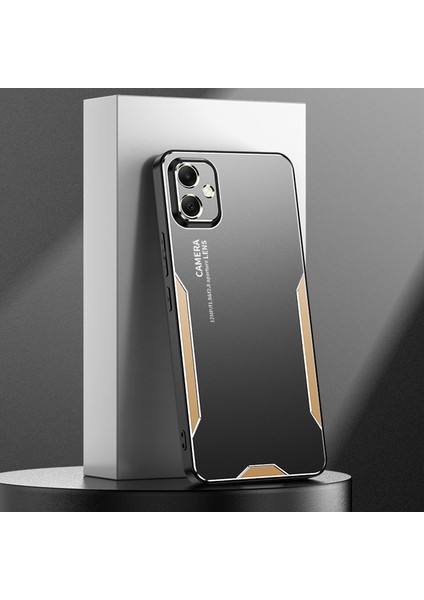 Samsung Galaxy A05 4g Çizilmez Kılıf Alüminyum Alaşımlı+Tpu+Pc Hibrit Telefon Kılıfı-Altın (Yurt Dışından) indirimleri