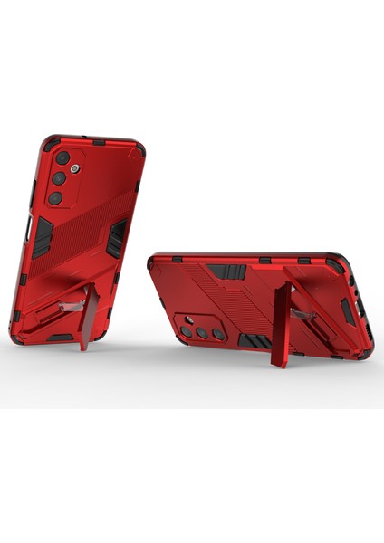 Samsung Galaxy A05S 4g Kılıf Çizilmez Pc+Tpu Telefon Kılıfı Kickstand Ile-Kırmızı (Yurt Dışından) fiyatları