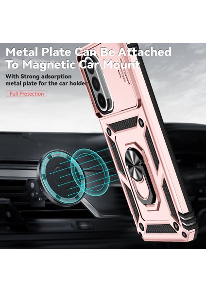 Samsung Galaxy A36 5G/A56 5g Kılıf Pc+Tpu Telefon Kılıfı Lens Korumalı Destekli-Rose Goldı (Yurt Dışından) indirimleri