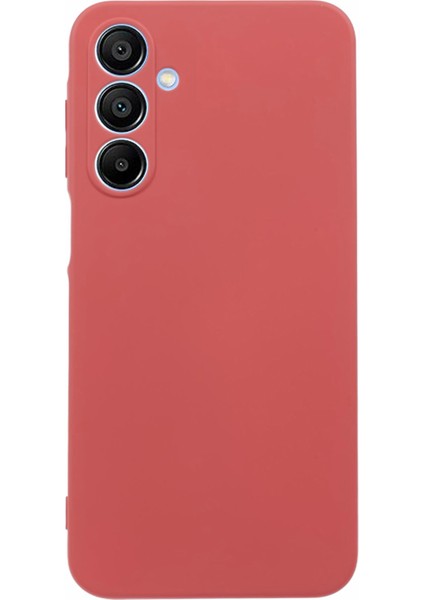 Samsung Galaxy A16 5G/A16 4g Kılıf Tpu Arka Yumuşak Çizilmez Fiber Astar Telefon Kılıfı-Alıç Kırmızısı (Yurt Dışından)