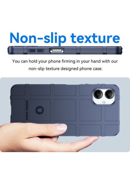 Samsung Galaxy A06 4g Kılıf Izgara Tasarım Yumuşak Tpu Çizilmeye Dayanıklı Telefon Kılıfı-Mavi (Yurt Dışından) indirimleri