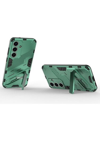 Samsung Galaxy A26 5g Kılıf Pc+Tpu Darbeye Dayanıklı Telefon Kılıfı Kickstand Ile-Yeşil (Yurt Dışından) fiyatları