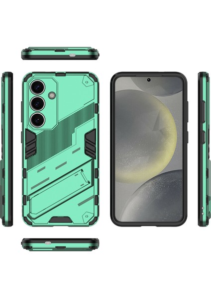 Samsung Galaxy A26 5g Kılıf Pc+Tpu Darbeye Dayanıklı Telefon Kılıfı Kickstand Ile-Yeşil (Yurt Dışından) fırsatları