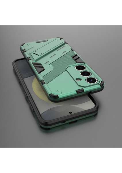 Samsung Galaxy A26 5g Kılıf Pc+Tpu Darbeye Dayanıklı Telefon Kılıfı Kickstand Ile-Yeşil (Yurt Dışından) indirimleri