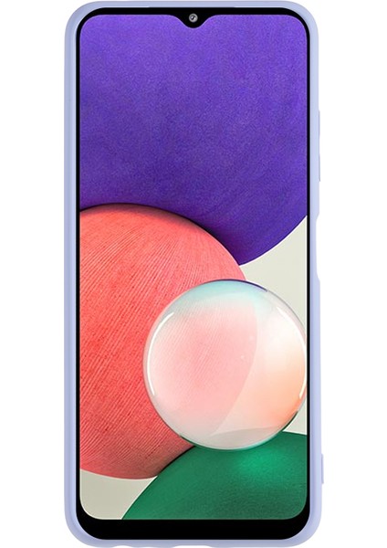 Samsung Galaxy A22 5g (Ab Sürümü)Fiber Astarlı Ka Tpu Kapak Düşmeye Dayanıklı Telefon Kılıfı-Açık Mor (Yurt Dışından) fiyatları
