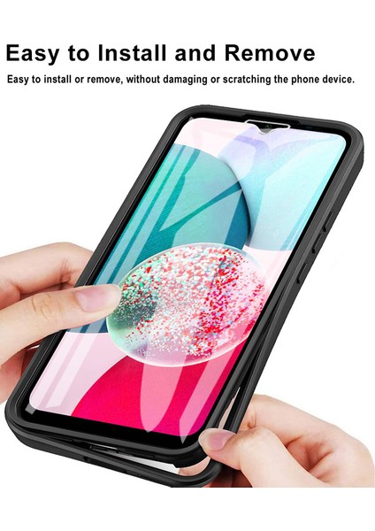 Samsung Galaxy A34 5g Için Kamera Lens Koruma Kılıfı Şeffaf Akrilik+Tpu Telefon Kılıfı Pet Ekran Filmi-Siyah (Yurt Dışından) fırsatları