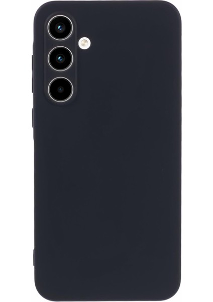 Samsung Galaxy A55 5g Telefon Kılıfı Tpu Darbeye Dayanıklı Yumuşak Elyaf Astarlı Kılıf-Siyah (Yurt Dışından)